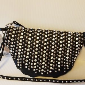 Imoshion rhinestone and silver stud embellished